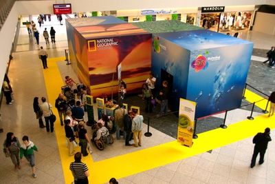 Sky Festival and National Geographic stand graphics, photo 2 of 2